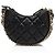 Gabrielle Mini Hobo Chanel in agnello con catena Nero - vista 3
