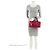 Borsa in pelle Loewe Amazona 28 Rosso - vista 5
