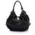 Louis Vuitton Mahina Leather L Hobo Nero