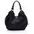 Louis Vuitton Mahina Leather L Hobo Nero - vista 3