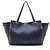 Valentino Garavani Bolso Tote Rockstud de cuero Valentino Medium Azul - vista 3