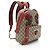 Piccolo zaino Gucci GG Supreme con ricami di cuori e rose - vista 2