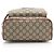 Piccolo zaino Gucci GG Supreme con ricami di cuori e rose - vista 4