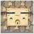 Piccola borsa a tracolla Gucci GG Supreme Bee Padlock Marrone Beige - vista 9