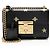 Padlock Gucci Mini-Schultertasche aus Leder mit Bienen- und Stern-Schloss Schwarz
