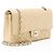 Gabrielle Borsa Chanel Classic Double Flap Medium in pelle Caviar Marrone Beige - vista 2