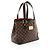 Tote Louis Vuitton Damier Ebene Hampstead PM Marrone - vista 2