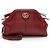 Piccola borsa a tracolla in pelle Gucci Re(Belle) Rosso