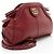 Piccola borsa a tracolla in pelle Gucci Re(Belle) Rosso - vista 2