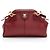 Piccola borsa a tracolla in pelle Gucci Re(Belle) Rosso - vista 3