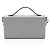 Borsa Fendi FF Shadow Vitello Soft Trunk Baguette Grigio - vista 3