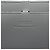 Borsa Fendi FF Shadow Vitello Soft Trunk Baguette Grigio - vista 8