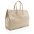 Saint Laurent Rive Gauche Großer Tote aus Kalbsleder Braun Beige - Ansicht 2