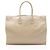 Saint Laurent Rive Gauche Großer Tote aus Kalbsleder Braun Beige - Ansicht 3