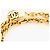 Gabrielle Collana a catena CC Vintage Chanel D'oro Metallico - vista 3