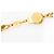 Gabrielle Collana a catena CC Vintage Chanel D'oro Metallico - vista 4