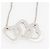 Collana Tiffany & Co. Triple Open Heart in argento sterling Metallico - vista 5