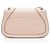 Borsa a tracolla Gucci Leather Blondie Chain Medium Rosa - vista 3