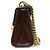 Borsa a tracolla in tessuto Gucci Padlock Marrone Beige - vista 8