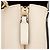 Valentino Garavani Sacote pequeno Valentino Rockstud de couro de bezerro com alça dupla Branco - vista 10