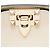 Valentino Garavani Sacote pequeno Valentino Rockstud de couro de bezerro com alça dupla Branco - vista 9