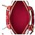 Borsa Louis Vuitton Monogram Vernis Alma BB Rosso - vista 7