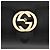 Borsa a mano e a spalla media in pelle di vitello con Interlocking G Gucci Nero - vista 7