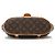 Louis Vuitton Vintage Limited Edition Monogram Canvas Theda GM Satchel Marrone - vista 4