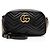 Borsa Gucci Matelasse Leather GG Marmont Small Camera Bag Nero