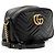 Borsa Gucci Matelasse Leather GG Marmont Small Camera Bag Nero - vista 2