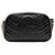 Borsa Gucci Matelasse Leather GG Marmont Small Camera Bag Nero - vista 3
