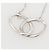 Collana Elsa Peretti in argento sterling a doppio loop Tiffany & Co. Metallico - vista 4