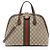 Borsa Gucci GG Supreme Ophidia Dome Medium Marrone Beige