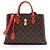 Louis Vuitton Monogram Canvas Flower Tote Braun