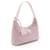 Mini borsa Prada Satin Crystal Re-Edition 2000 Rosa - vista 2