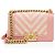 Borsa Boy Small di Chanel in chevron intrecciato Marrone Beige