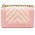 Borsa Boy Small di Chanel in chevron intrecciato Marrone Beige - vista 3