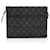 Louis Vuitton Monogram Eclipse Soft Trunk Pochette Nero - vista 3