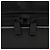 Borsa duffle Saint Laurent in agnello con logo Nero - vista 9