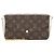Louis Vuitton Monogram Canvas Felicie Pochette Marrone