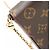Louis Vuitton Monogram Canvas Felicie Pochette Marrone - vista 10