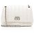 Bolsa de ombro mini Monaco em couro acolchoado Balenciaga Branco