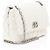 Bolsa de ombro mini Monaco em couro acolchoado Balenciaga Branco - vista 2