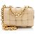 Borsa a tracolla Maxi Cassette in agnello Bottega Veneta Marrone Beige
