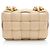 Borsa a tracolla Maxi Cassette in agnello Bottega Veneta Marrone Beige - vista 3