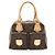 Borsa Manhattan PM in tela Monogram Vintage Louis Vuitton Marrone