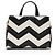 Borsa Gucci Bicolor Matelassé Pelle GG Marmont Top Handle Small Satchel Nero - vista 3