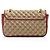 Gucci Matelasse GG Canvas GG Marmont Medium Flap Bag Tasche Braun Beige - Ansicht 3