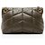 Borsa a tracolla LouLou Small in agnello con monogramma Saint Laurent Verde - vista 3