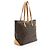 Louis Vuitton Vintage Monogram Canvas Cabas Mezzo Tote Marrone - vista 2